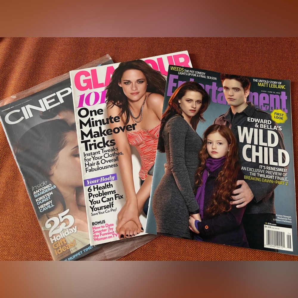 Lot Twilight magazines 1